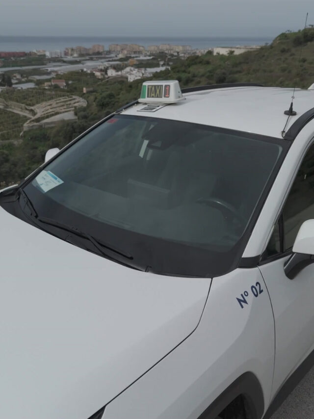 Profesionales de Torrox al volante. Nuestra identificación oficial. Ese número de licencia que ves es nuestro compromiso contigo.
